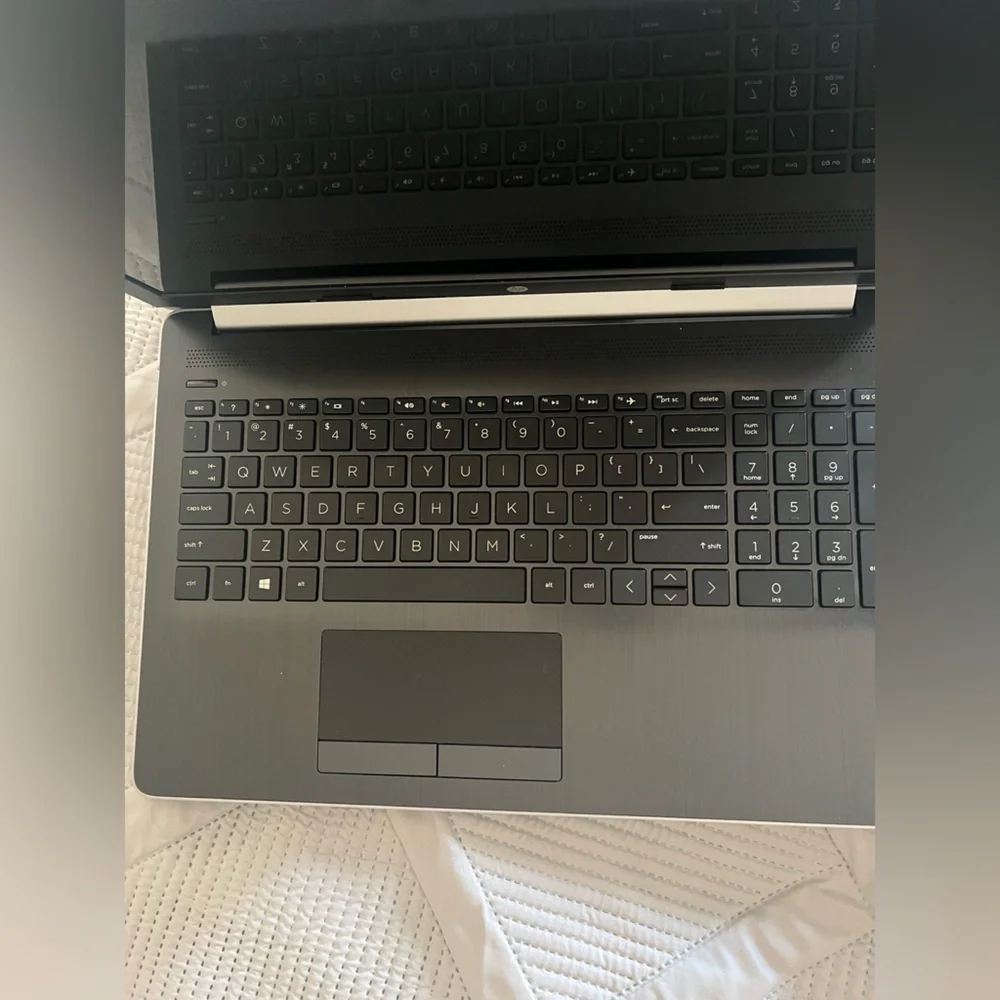 Laptop touch screen